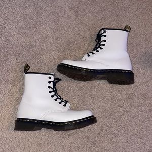 white doc martens